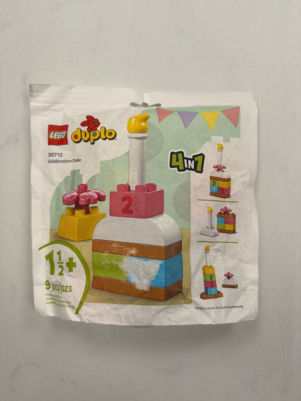 Lego Duplo Celebration Cake Toy Multi Modern Classic 4in1